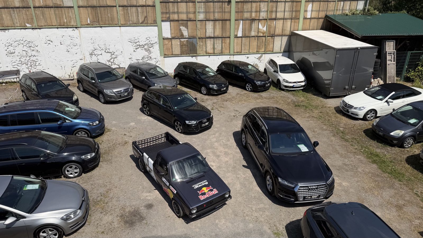 Fahrzeughof von Automobile Silajdzija mit Gebrauchtwagen